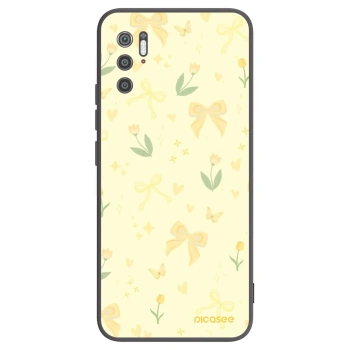 Picasee silikónový čierny obal pre Xiaomi Poco M3 Pro 5G - Honey Blossom