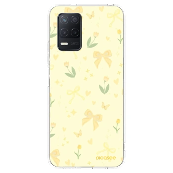 Picasee silikónový prehľadný obal pre Realme 8 5G - Honey Blossom