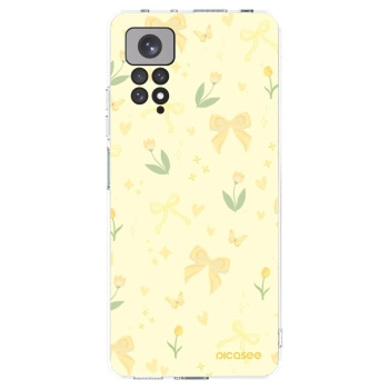 Picasee silikónový prehľadný obal pre Xiaomi Redmi Note 11 - Honey Blossom