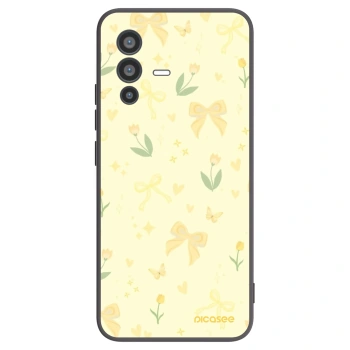 Picasee silikónový čierny obal pre Vivo V23 5G - Honey Blossom