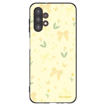 Picasee silikónový čierny obal pre Samsung Galaxy A13 4G A135 - Honey Blossom