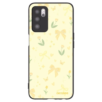 Picasee silikónový čierny obal pre OPPO A16s - Honey Blossom