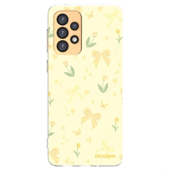 Picasee silikónový prehľadný obal pre Samsung Galaxy A33 5G A336 - Honey Blossom