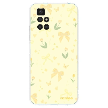 Picasee silikónový prehľadný obal pre Xiaomi Redmi 10 (2022) - Honey Blossom