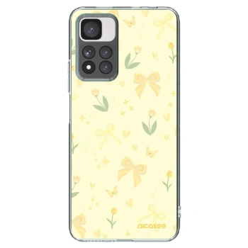 Picasee silikónový prehľadný obal pre Xiaomi Redmi Note 11 Pro+ 5G - Honey Blossom