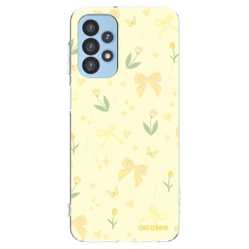 Picasee silikónový prehľadný obal pre Samsung Galaxy A23 A235F 4G - Honey Blossom