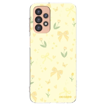 Picasee silikónový prehľadný obal pre Samsung Galaxy A23 A236B 5G - Honey Blossom
