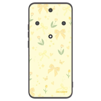 Picasee silikónový čierny obal pre Honor Magic5 Lite 5G - Honey Blossom