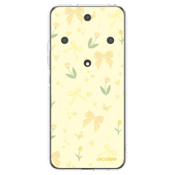 Picasee silikónový prehľadný obal pre Honor Magic5 Lite 5G - Honey Blossom