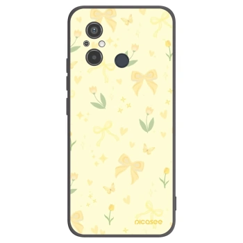 Picasee silikónový čierny obal pre Xiaomi Redmi 12C - Honey Blossom