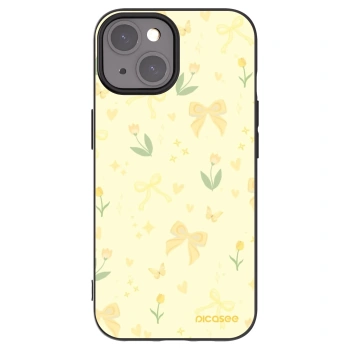 Picasee silikónový čierny obal pre Apple iPhone 15 - Honey Blossom