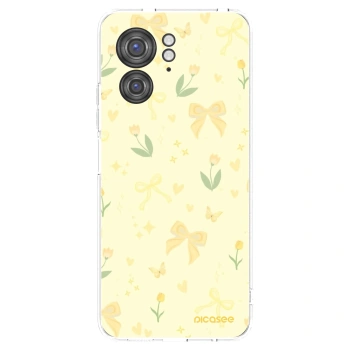 Picasee silikónový prehľadný obal pre Motorola Edge 40 - Honey Blossom