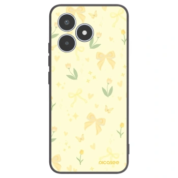 Picasee silikónový čierny obal pre Realme C53 - Honey Blossom