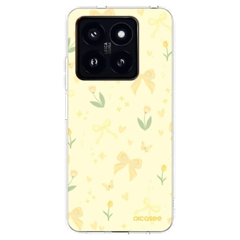 Picasee silikónový prehľadný obal pre Xiaomi 14 Pro - Honey Blossom