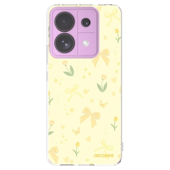 Picasee silikónový prehľadný obal pre Xiaomi Redmi Note 13 Pro 5G - Honey Blossom