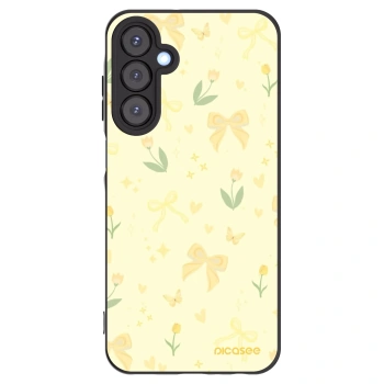 Picasee silikónový čierny obal pre Samsung Galaxy A25 A256B 5G - Honey Blossom