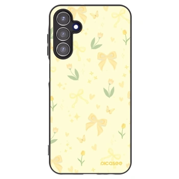 Picasee silikónový čierny obal pre Samsung Galaxy A15 A155F 4G - Honey Blossom