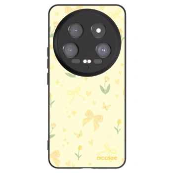 Picasee silikónový čierny obal pre Xiaomi 14 Ultra - Honey Blossom