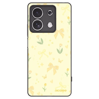 Picasee silikónový čierny obal pre Xiaomi Redmi Note 13 4G - Honey Blossom