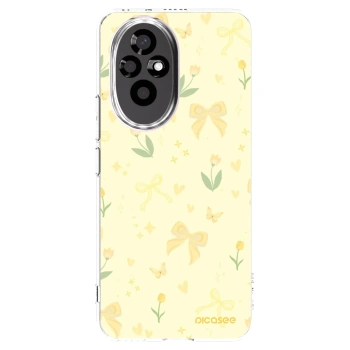 Picasee silikónový prehľadný obal pre Honor 200 Pro 5G - Honey Blossom