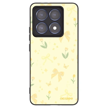 Picasee silikónový čierny obal pre Xiaomi 14T Pro - Honey Blossom