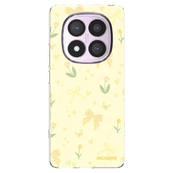 Picasee silikónový prehľadný obal pre Xiaomi Redmi Note 14 Pro 5G - Honey Blossom
