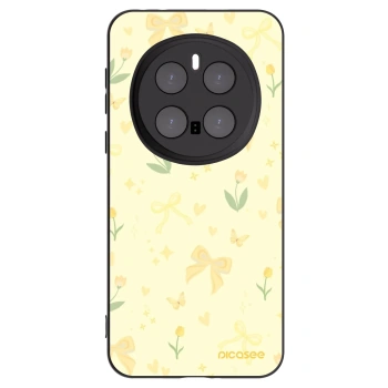 Picasee silikónový čierny obal pre Honor Magic7 Pro 5G - Honey Blossom