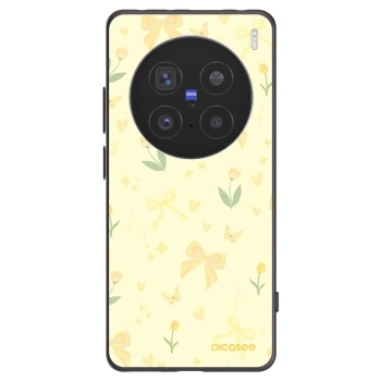 Picasee silikónový čierny obal pre Vivo X200 Pro - Honey Blossom