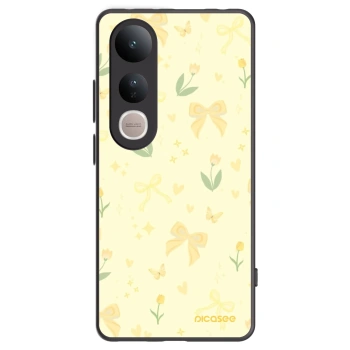 Picasee silikónový čierny obal pre Vivo V50 Lite 5G - Honey Blossom