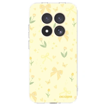 Picasee silikónový prehľadný obal pre Xiaomi Redmi Note 15 Pro 4G - Honey Blossom