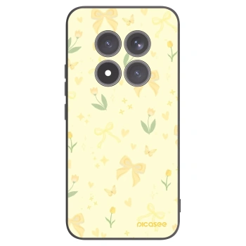 Picasee silikónový čierny obal pre Xiaomi Redmi Note 15 Pro+ - Honey Blossom