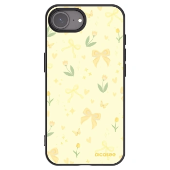 Picasee silikónový čierny obal pre Apple iPhone 17e - Honey Blossom