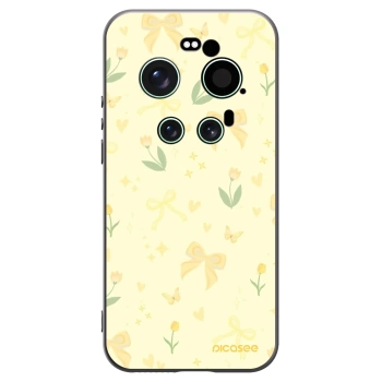 Picasee silikónový čierny obal pre Xiaomi 17 Ultra - Honey Blossom