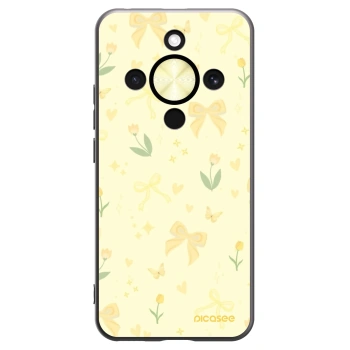 Picasee silikónový čierny obal pre Honor Magic8 Lite 5G - Honey Blossom