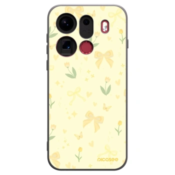Picasee silikónový čierny obal pre OPPO Find X9 Pro - Honey Blossom