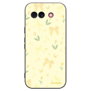 Picasee silikónový čierny obal pre Google Pixel 10a - Honey Blossom