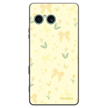 Picasee silikónový čierny obal pre Sony Xperia 10 VII - Honey Blossom
