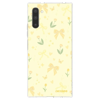 Picasee silikónový prehľadný obal pre Samsung Galaxy Note 10 N970F - Honey Blossom