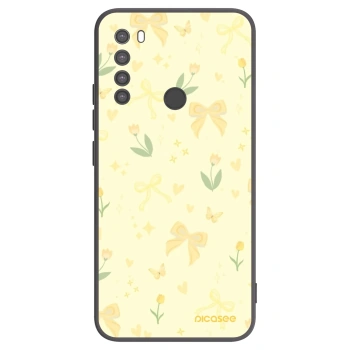 Picasee silikónový čierny obal pre Xiaomi Redmi Note 8 - Honey Blossom