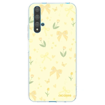 Picasee silikónový prehľadný obal pre Huawei Nova 5T - Honey Blossom