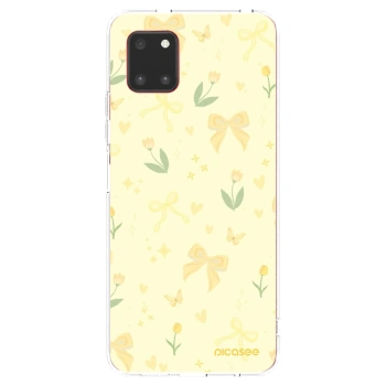 Picasee silikónový prehľadný obal pre Samsung Galaxy Note 10 Lite N770F - Honey Blossom