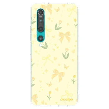 Picasee silikónový prehľadný obal pre Xiaomi Mi 10 - Honey Blossom