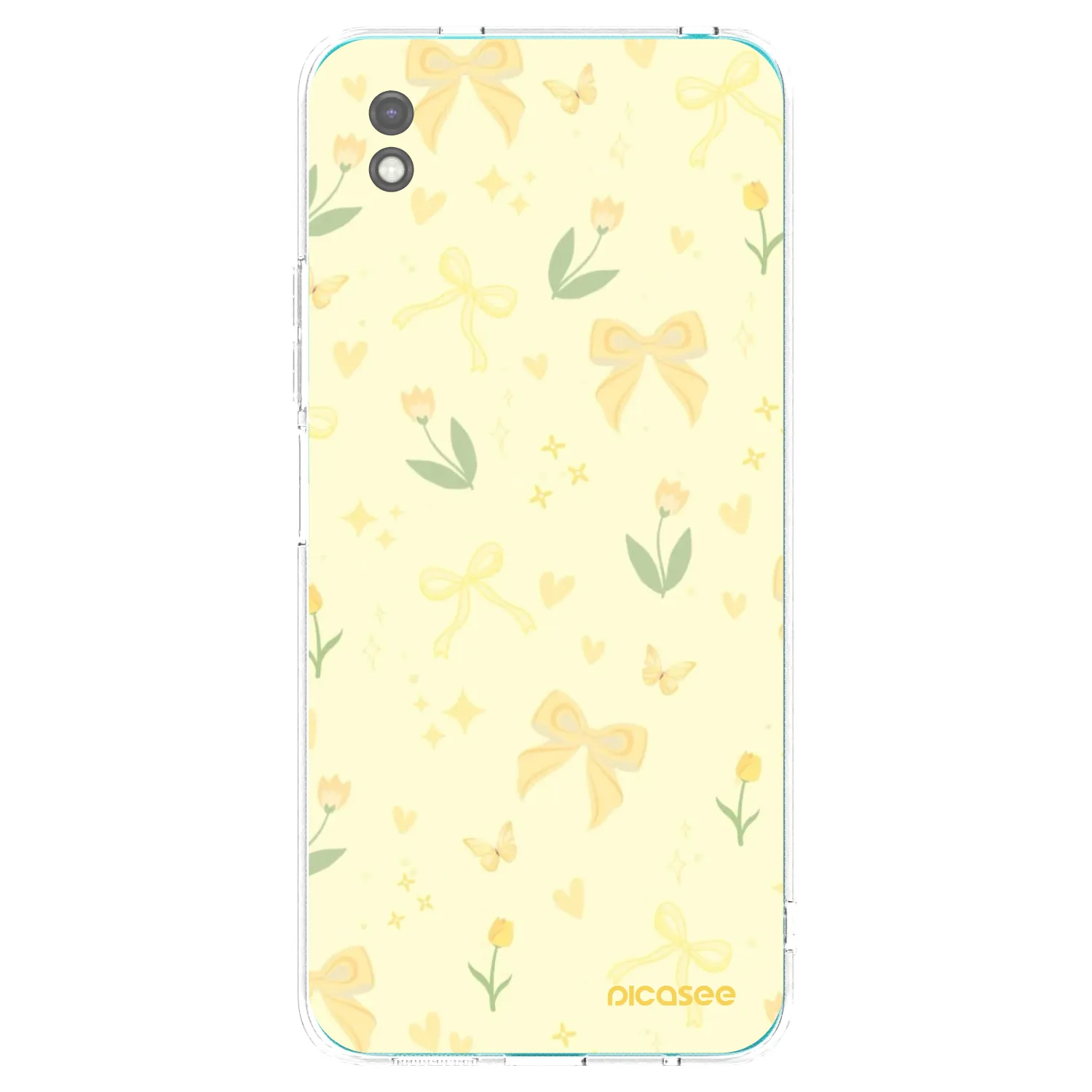Picasee silikónový čierny obal pre Xiaomi Redmi 9A - Honey Blossom