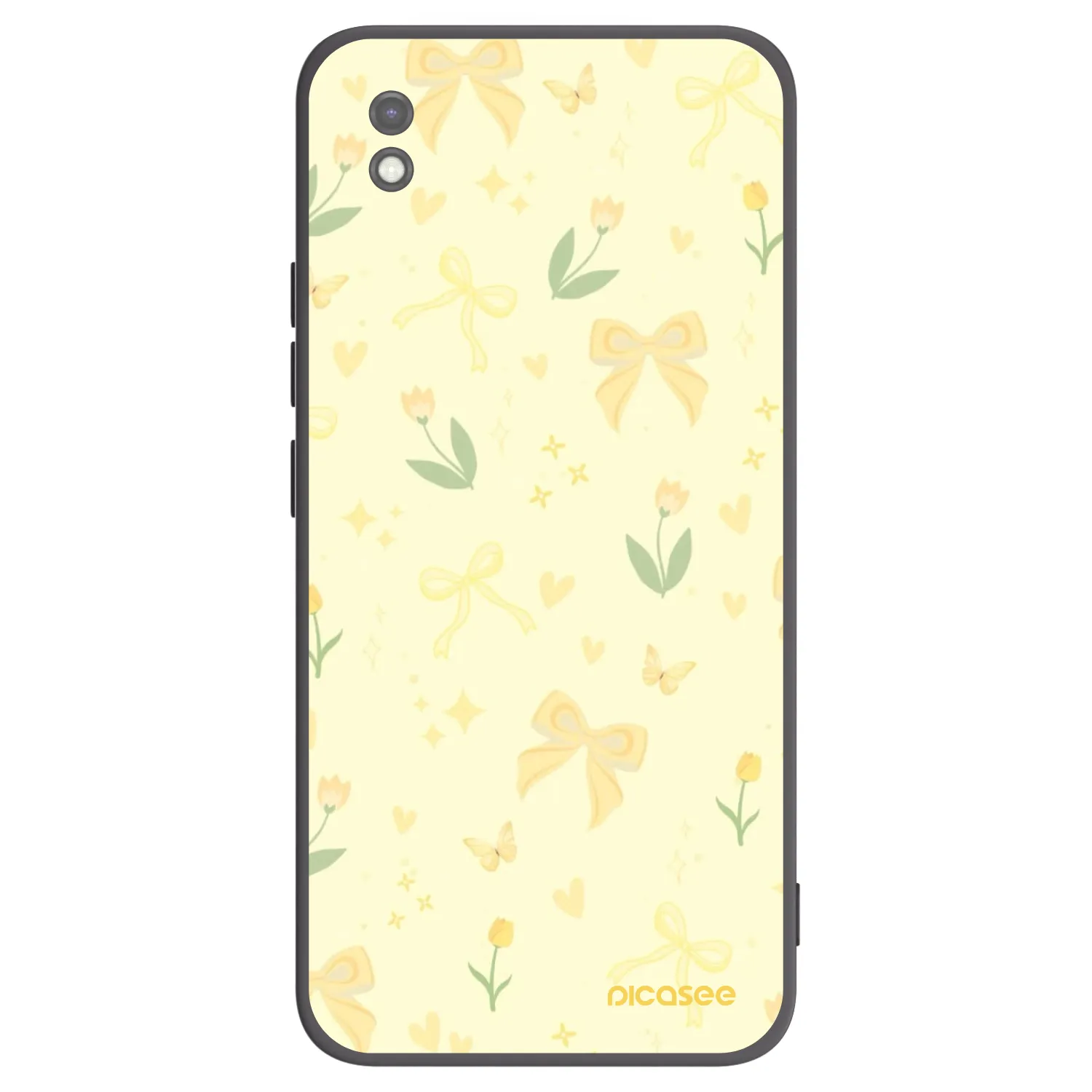 Picasee silikónový čierny obal pre Xiaomi Redmi 9AT - Honey Blossom