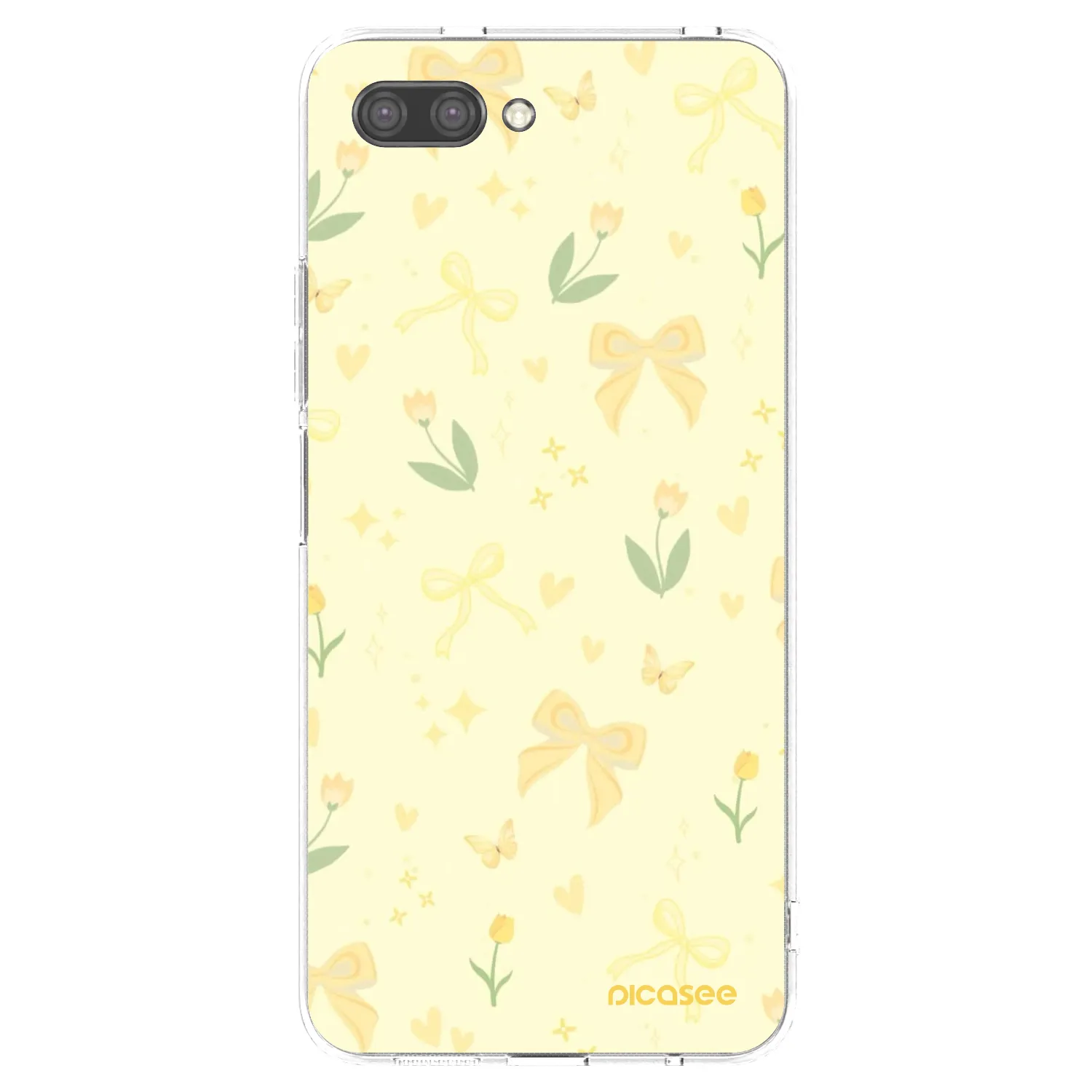Picasee silikónový prehľadný obal pre Honor 10 - Honey Blossom