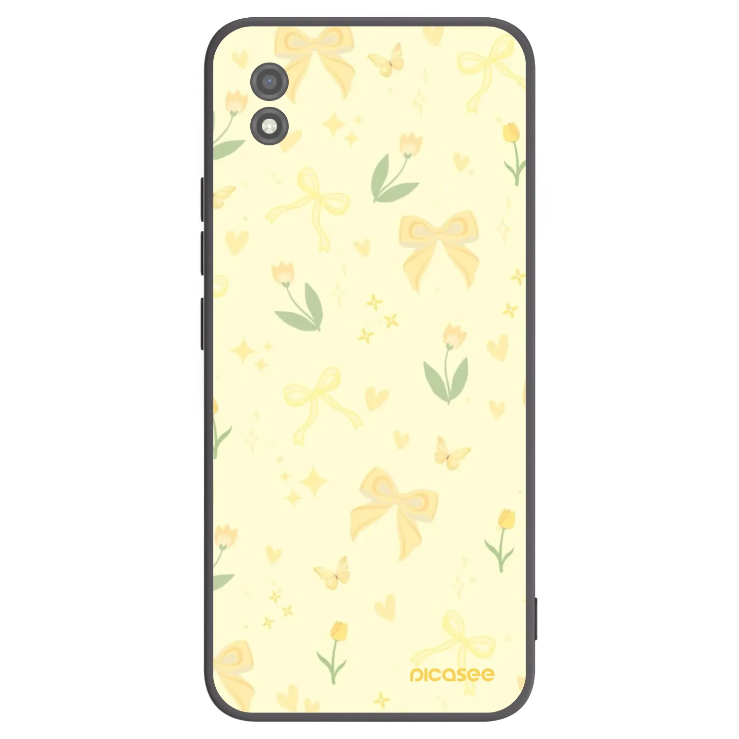 Picasee silikónový čierny obal pre Realme C11 (2021) - Honey Blossom