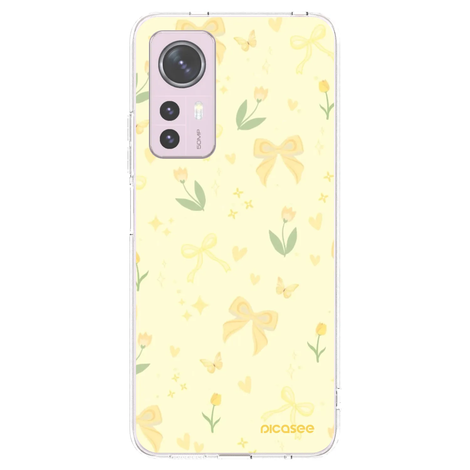 Picasee silikónový prehľadný obal pre Xiaomi 12 - Honey Blossom