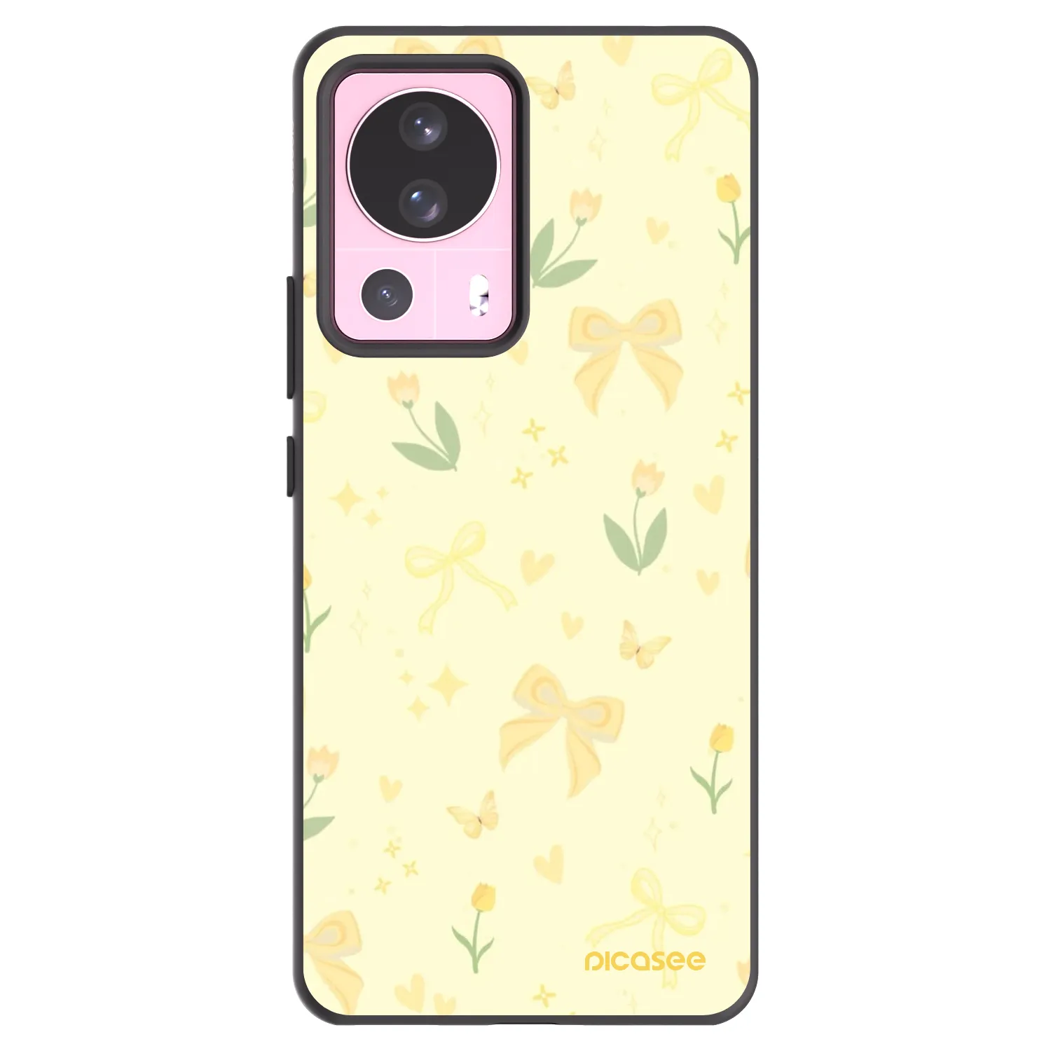 Picasee silikónový čierny obal pre Xiaomi 13 Lite - Honey Blossom