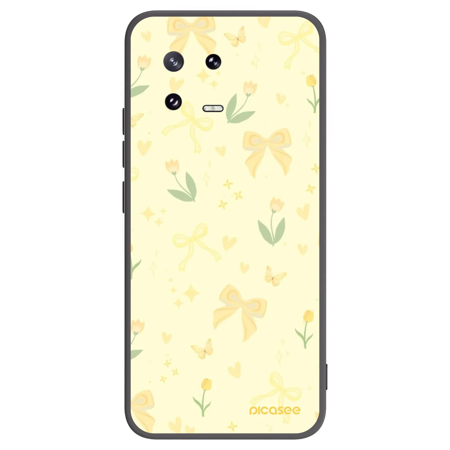 Picasee silikónový čierny obal pre Xiaomi 13 Pro - Honey Blossom