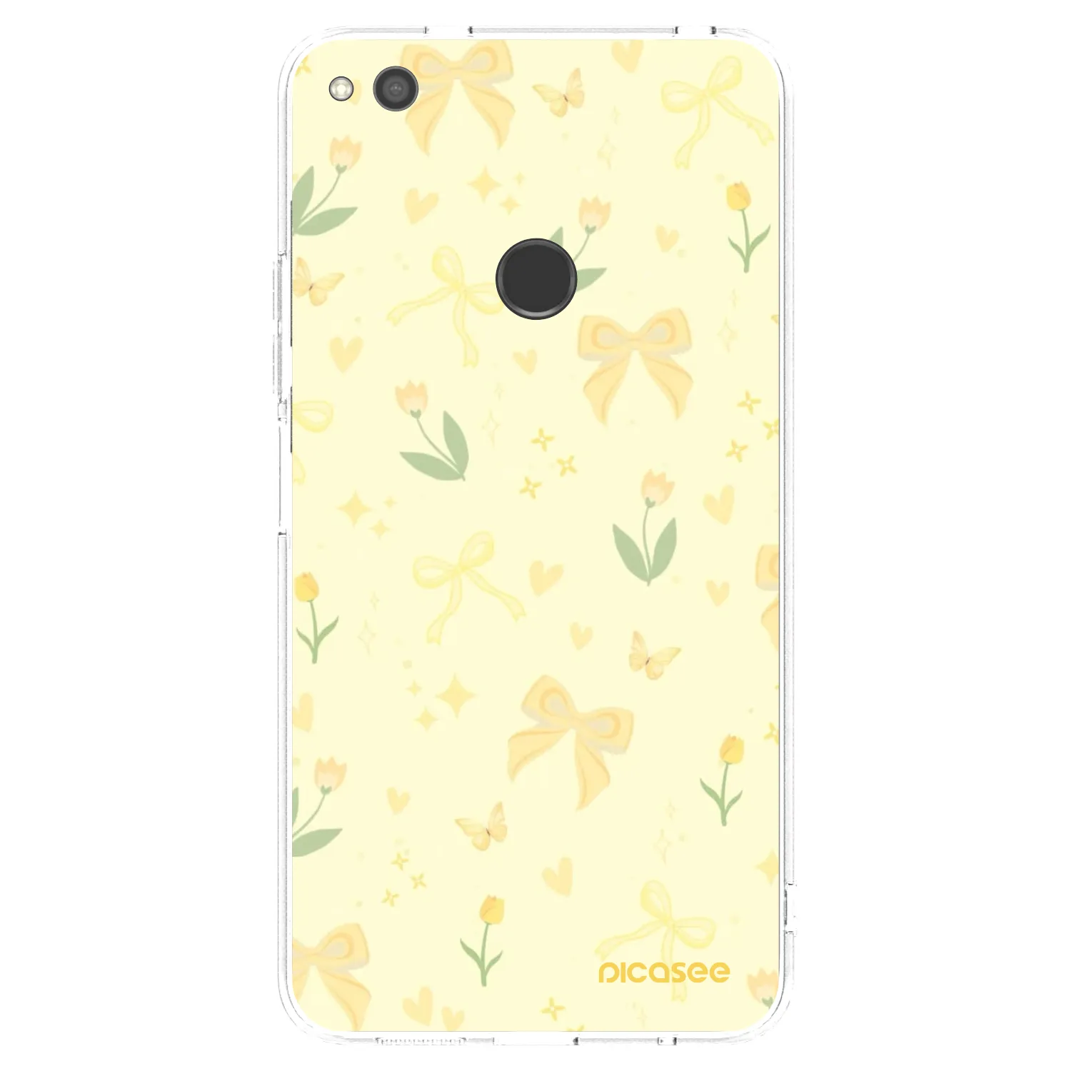 Picasee silikónový prehľadný obal pre Huawei Mate 40 Pro - Honey Blossom